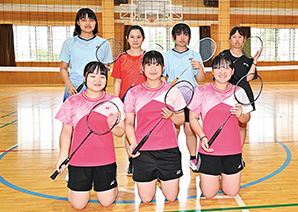 女子バドミントン部